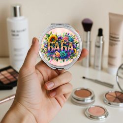 Компактно джобно огледало подарък за баба