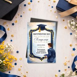 Магнит за абитуриенти бал за гости