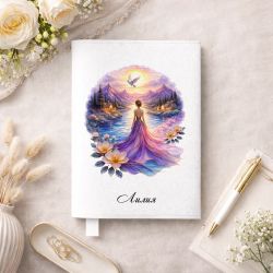 Еко кожена подвързия за книга