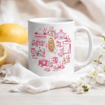 Персонализирана чаша за фармацевт 