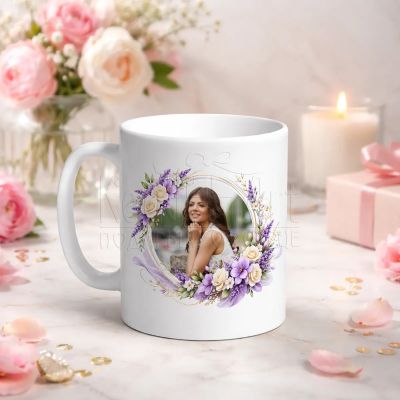 Чаша за Цветница със снимка 